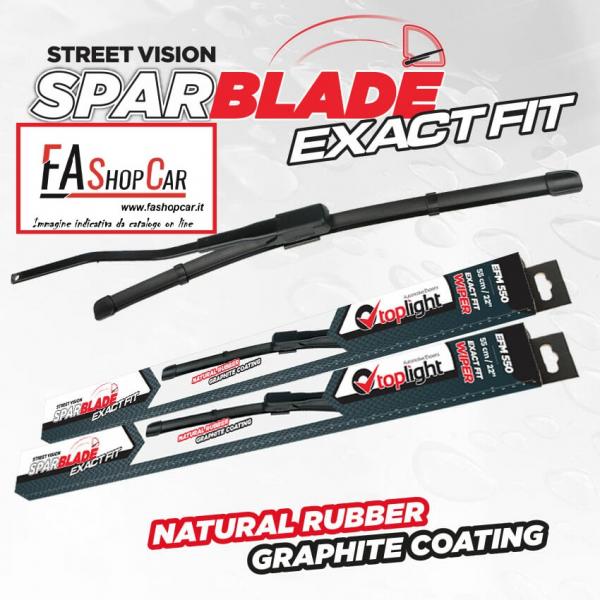 Spazzole Sparblade Exact Fit EFM500 - 500 Mm, Inch 20 - 55500